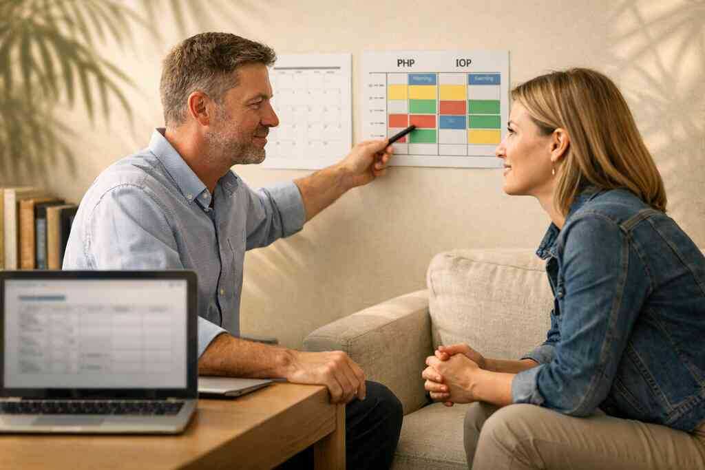 How IOP vs inpatient rehab changes the level of supervision without changing the goal of care — Delray Beach Intensive O