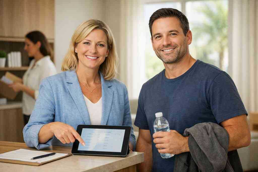 How long is IOP when the schedule includes medical check-ins, group therapy IOP, and individual therapy outpatient — Del